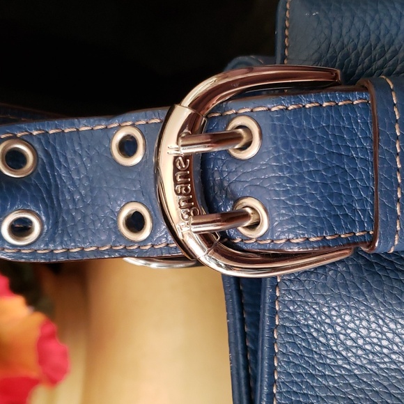 Tignanello Deep Ocean Blue Perfect 10 Tote Bag - Picture 5 of 14